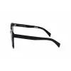 LEVI'S LV-1015-S-807 Gafas de sol cuadradas para mujer - Montura negra, lentes grises, protección UV400