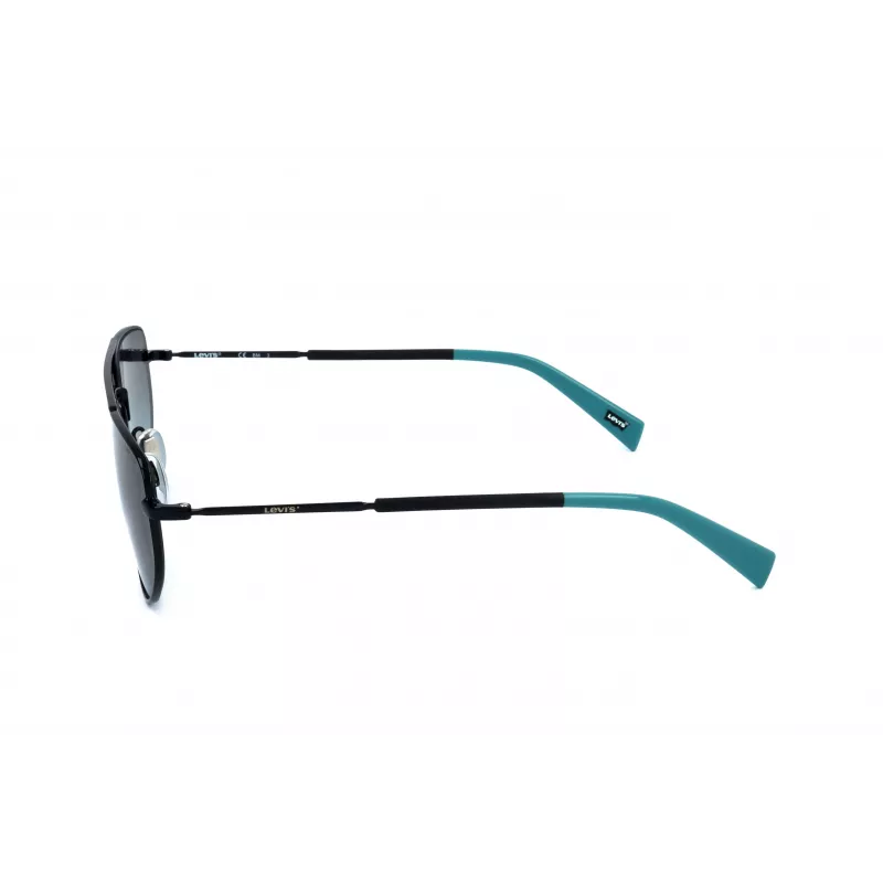 Gafas de sol unisex LEVI'S LV-1018-S-807, Montura Negra, Lentes Grises, 59 mm
