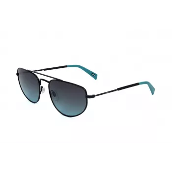 Gafas de sol unisex LEVI'S LV-1018-S-807, Montura Negra, Lentes Grises, 59 mm