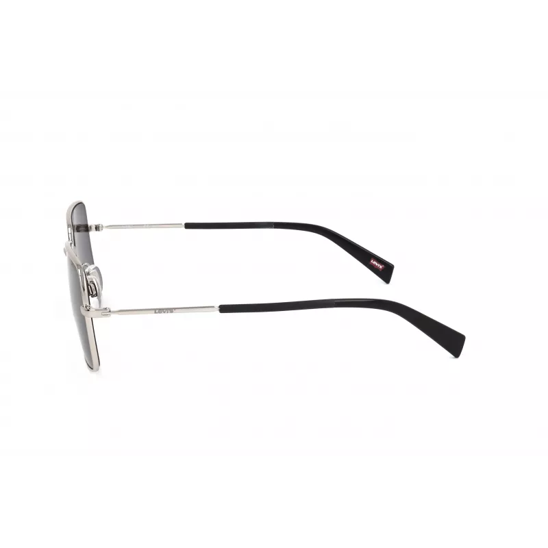 LEVI'S LV-1019-S-IR Gafas de sol unisex - Montura negra, lentes grises, 57 mm