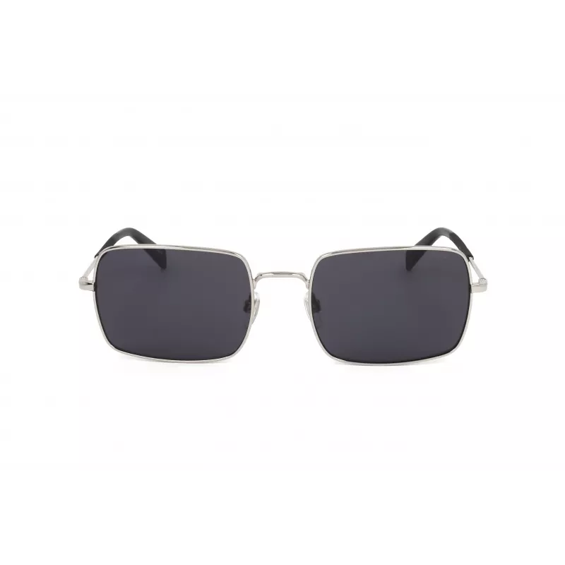 LEVI'S LV-1019-S-IR Gafas de sol unisex - Montura negra, lentes grises, 57 mm
