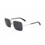 LEVI'S LV-1019-S-IR Gafas de sol unisex - Montura negra, lentes grises, 57 mm