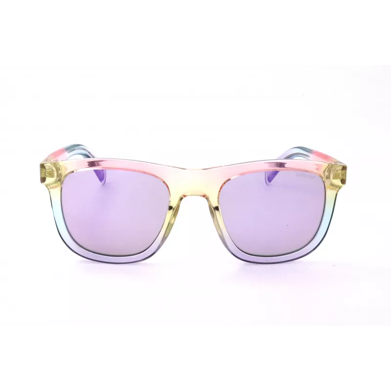 LEVI'S LV-1023-S-F74 Gafas de sol unisex montura de acetato Havanna lentes de policarbonato grises 53 mm
