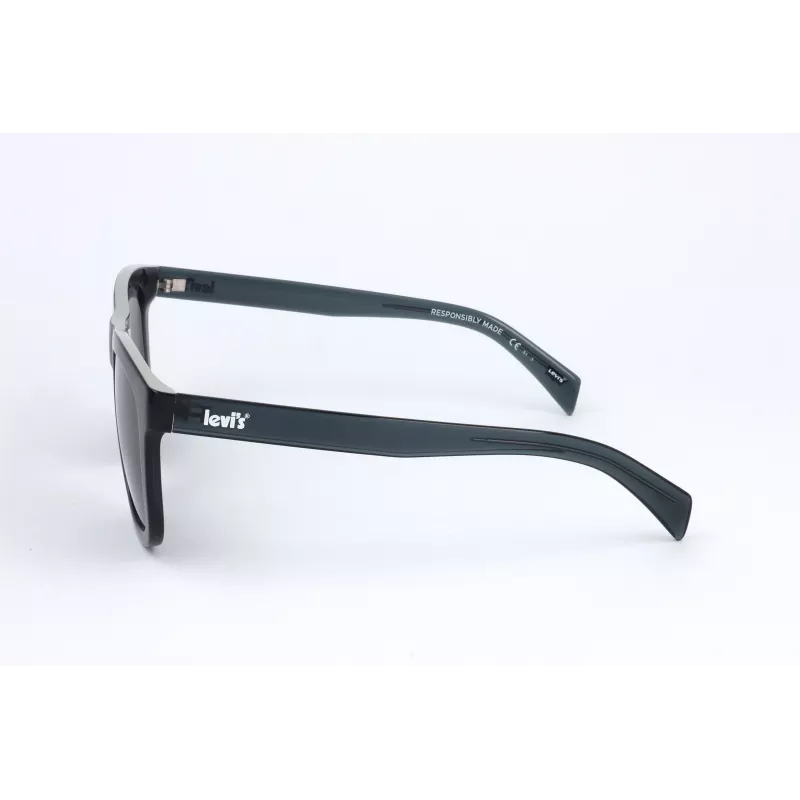 Gafas de sol unisex polarizadas LEVI'S LV-1023-S-PJP - montura negra/gris, lente gris, 53mm