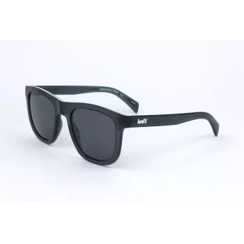 Gafas de sol unisex polarizadas LEVI'S LV-1023-S-PJP - montura negra/gris, lente gris, 53mm