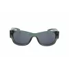 LEVI'S LV-1033-S-1ED Gafas de sol unisex rectangulares - Montura negra lentes grises 53mm