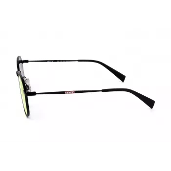 LEVI'S LV-1035-S-003 Gafas de sol unisex, montura negra, lentes grises, 51/22/140 mm