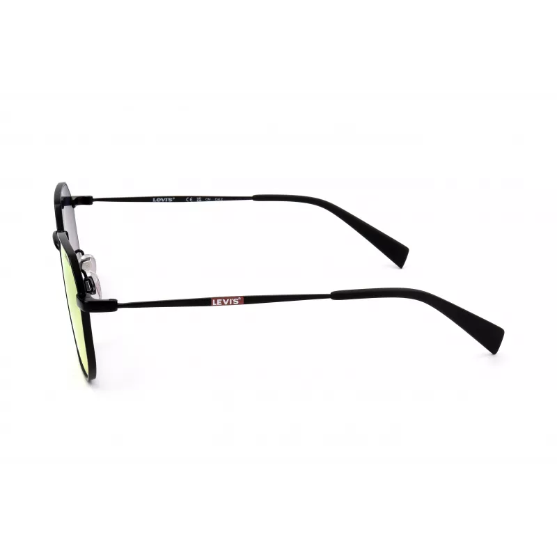 LEVI'S LV-1035-S-003 Gafas de sol unisex, montura negra, lentes grises, 51/22/140 mm