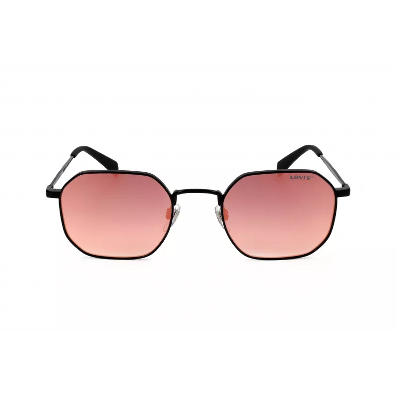 LEVI'S LV-1035-S-003 Gafas de sol unisex, montura negra, lentes grises, 51/22/140 mm