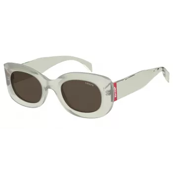 Gafas de sol LEVI'S LV-1080-S-DLD mujer - Montura Havana/carey, lentes marrones, 49 mm