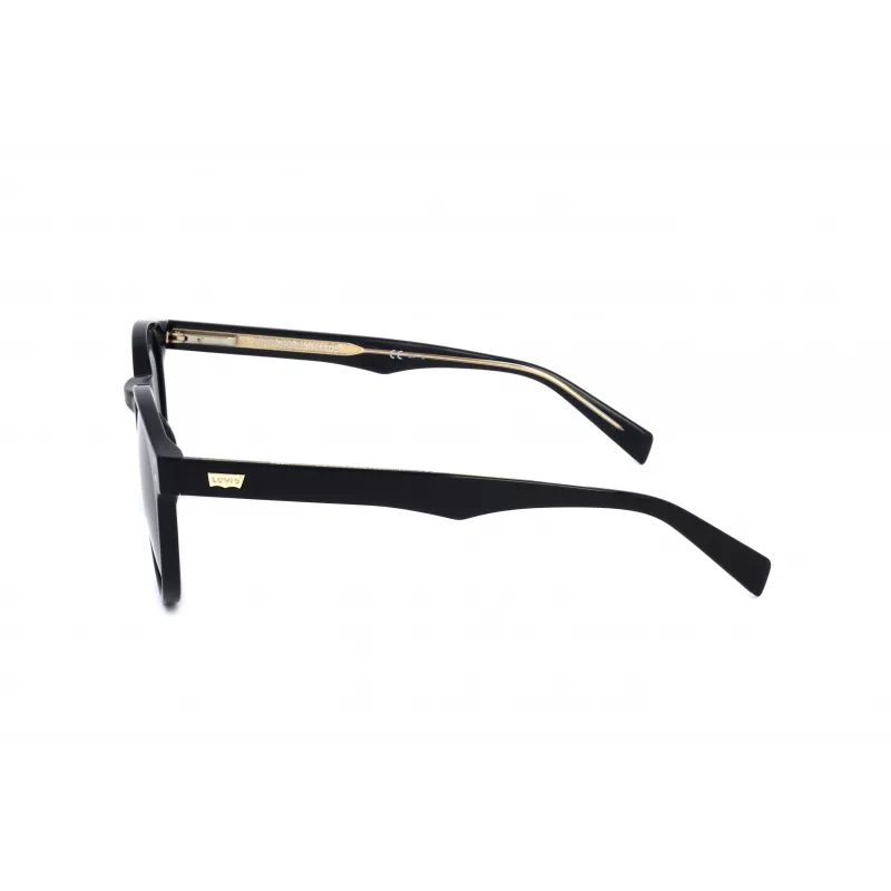 LEVI'S LV-5005-S-807 gafas de sol hombre montura negra lentes grises 50 mm