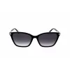 LEVI'S LV-5017-S-80S gafas de sol mujer, cuadradas, lentes grises, 55 mm