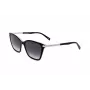 LEVI'S LV-5017-S-80S gafas de sol mujer, cuadradas, lentes grises, 55 mm