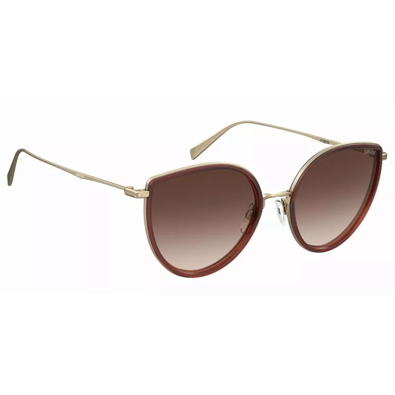 Levi's LV5011S09QF7H Gafas de sol para mujer Havana Acetato Marrón Degradado 56/17/145 mm