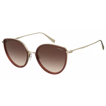 Levi's LV5011S09QF7H Gafas de sol para mujer Havana Acetato Marrón Degradado 56/17/145 mm
