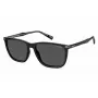 Levi's LV5020S807F7I gafas de sol hombre rectangulares de acetato - Havana/verde - 57/17/145 mm
