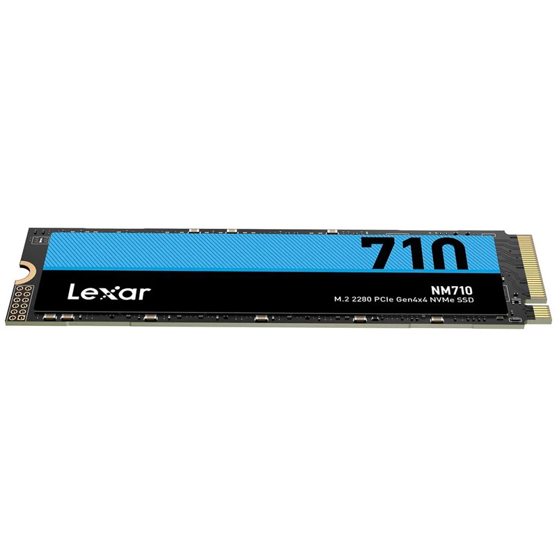 LEXAR NM710 500GB SSD M.2 2280 PCIe Gen4x4 NVMe - 5000MB/s lectura, 2600MB/s escritura