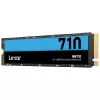 LEXAR NM710 500GB SSD M.2 2280 PCIe Gen4x4 NVMe - 5000MB/s lectura, 2600MB/s escritura