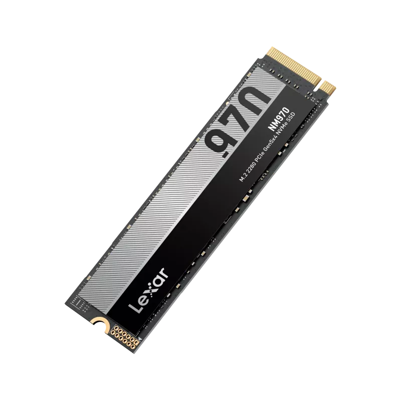 Lexar NM970 SSD de 1 TB M.2 2280 PCIe Gen5x4, velocidad de lectura 11000 MB/s, escritura 10000 MB/s