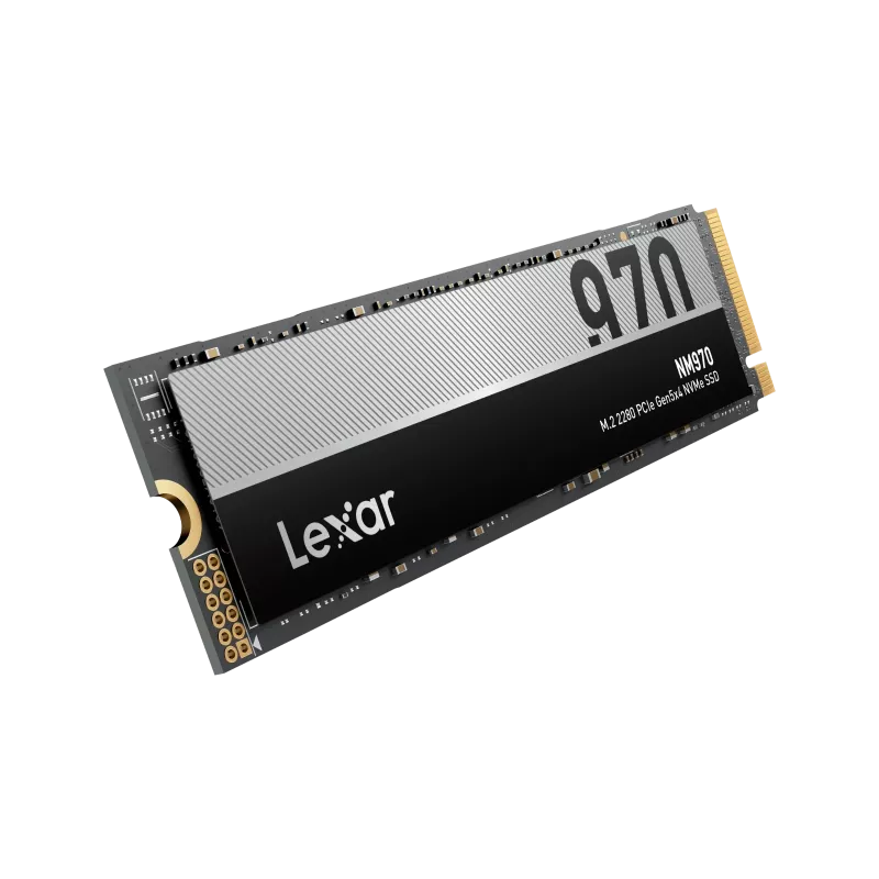 Lexar NM970 SSD de 1 TB M.2 2280 PCIe Gen5x4, velocidad de lectura 11000 MB/s, escritura 10000 MB/s