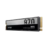 Lexar NM970 SSD de 1 TB M.2 2280 PCIe Gen5x4, velocidad de lectura 11000 MB/s, escritura 10000 MB/s