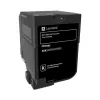 Lexmark 74C2HKE Cartucho de tóner negro de alto rendimiento