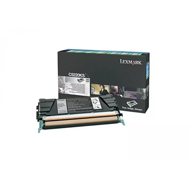 Cartucho de tóner negro original Lexmark LCCP, LRP