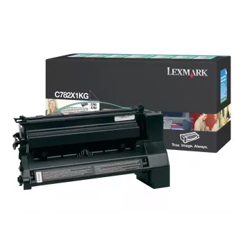Lexmark C782X1KG Tóner negro - para C782dn, C782dtn, C782n, X782e, X782e MFP, X782e Page Plus Solution