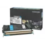 Lexmark cartucho de tóner original cian LCCP, LRP
