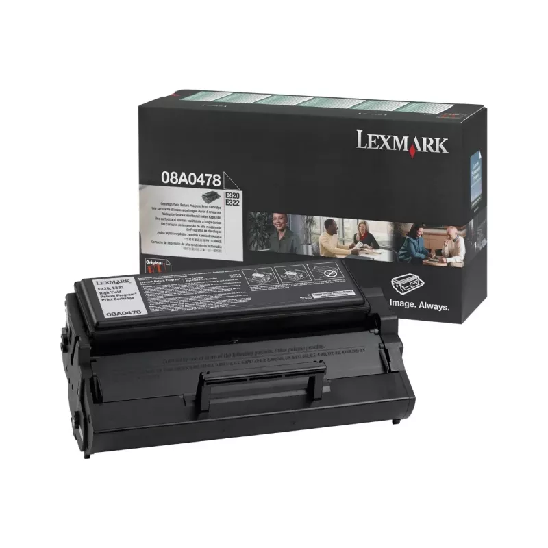 Lexmark Alto rendimiento - Negro - Original