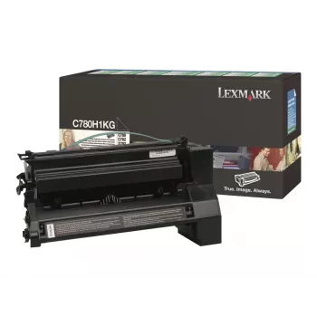 Lexmark Tóner original Negro de alto rendimiento (C780H1KG)