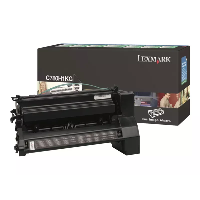 Lexmark Tóner original Negro de alto rendimiento (C780H1KG)