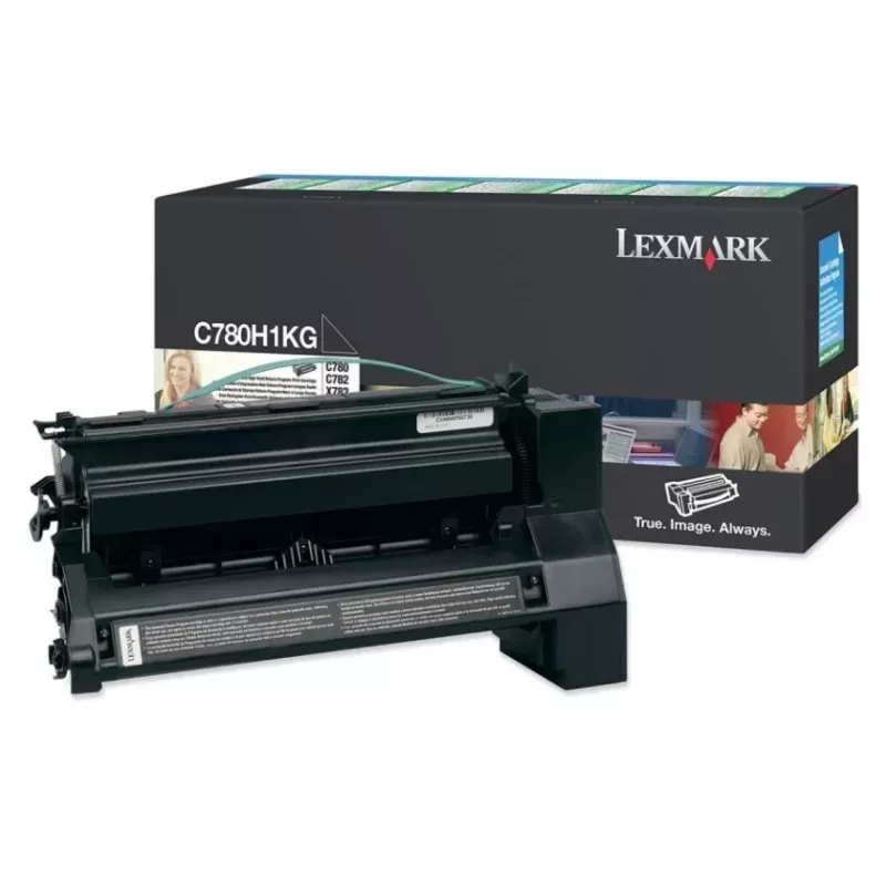 Lexmark Tóner original Negro de alto rendimiento (C780H1KG)