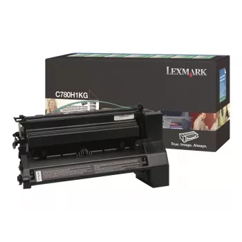 Lexmark Tóner original Negro de alto rendimiento (C780H1KG)