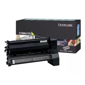 Lexmark Alto rendimiento - Amarillo - Original