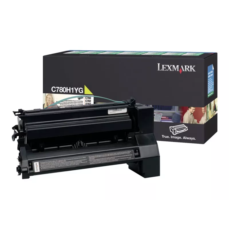 Lexmark Alto rendimiento - Amarillo - Original