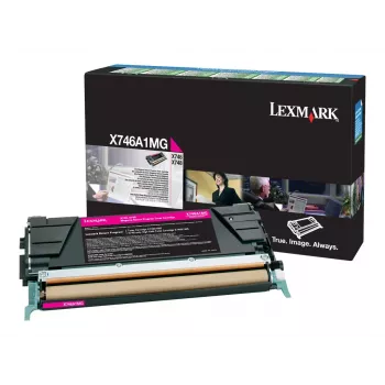 Lexmark X746A1MG Tóner original Magenta para X746de, X748de, X748de LDS, X748de Statoil, X748dte