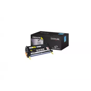 Cartucho de tóner amarillo original Lexmark para Lexmark X560dn