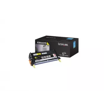 Cartucho de tóner amarillo original Lexmark para Lexmark X560dn