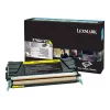 Lexmark Cartucho de tóner amarillo original LCCP, LRP