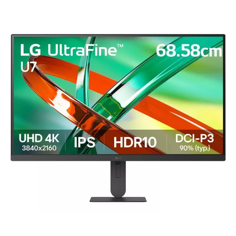 Monitor LG 27U710B-B UltraFine 27 inch 4K UHD IPS, 3840x2160, HDR10, AMD FreeSync, 60Hz