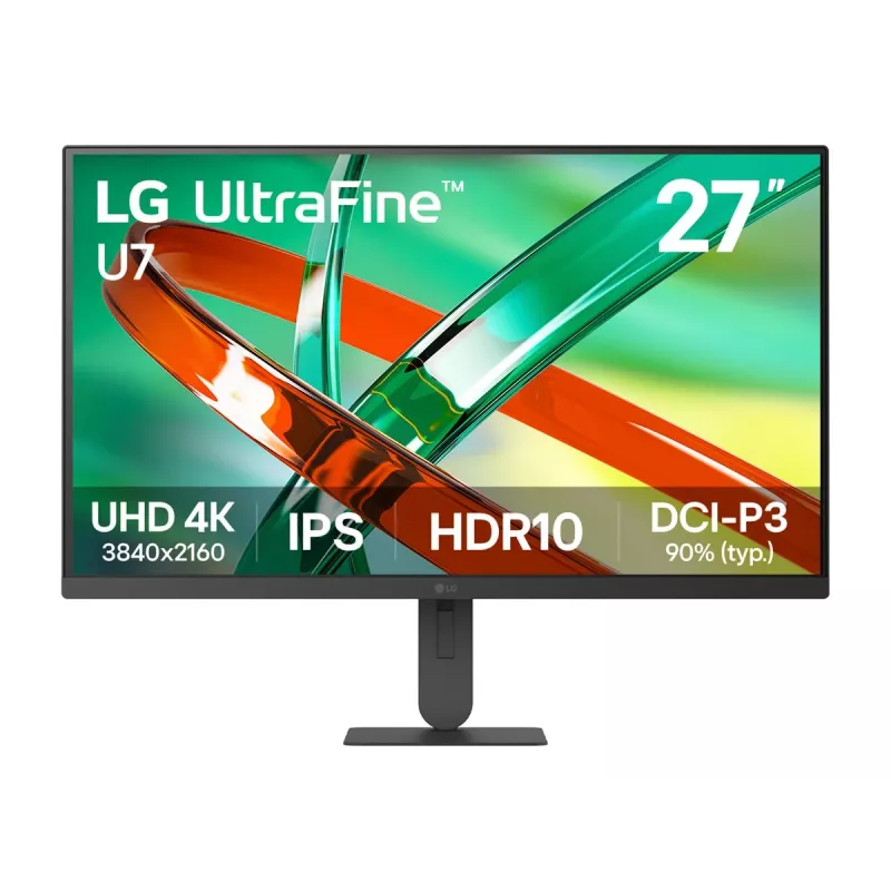 Monitor LG 27U710B-B UltraFine 27 inch 4K UHD IPS, 3840x2160, HDR10, AMD FreeSync, 60Hz