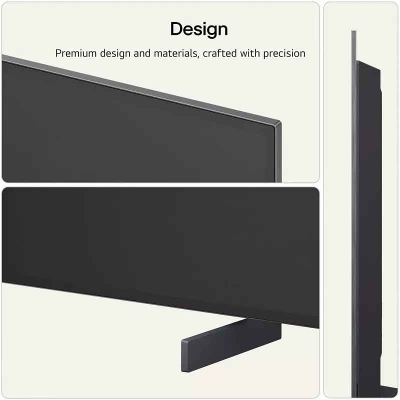 LG Electronics OLED42C6ELB Televisor OLED 42 pulgadas 4K, negro, 120 Hz, triple sintonizador, Smart TV webOS