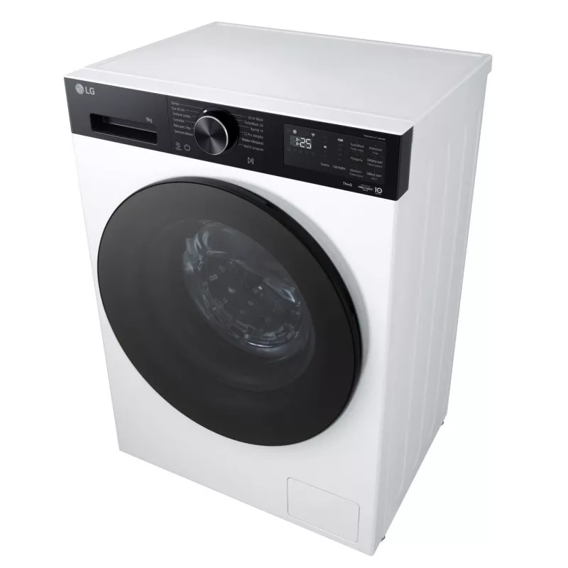 LG F2X50S8TKB lavadora de carga frontal 8 kg 1200 rpm con AI DD, vapor y Wi-Fi - blanco