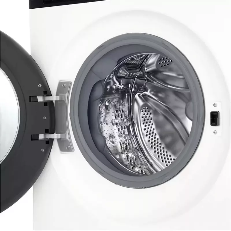 LG F4X5511TKB 11 kg lavadora de carga frontal con AI DD™ y Steam™ - Black Steel