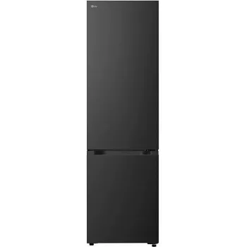 Frigorífico-congelador independiente LG GBBS726BEV con Total No Frost, 384 L, Negro mate, clase energética C, Inverter Linear Compressor, Wi-Fi