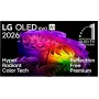LG OLED65B68LA TV OLED Smart 4K UHD de 65 pulgadas con HDR10, Dolby Vision, webOS, 120Hz, audio 40W, Magic Remote OLED65B68LA.AEUD