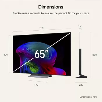 LG OLED65C6ELB TV OLED curva 4K de 65 pulgadas (163,9 cm, negro, Ultra HD/4K, Triple-Tuner, panel 120Hz, webOS 3.0, Harman Kardon)