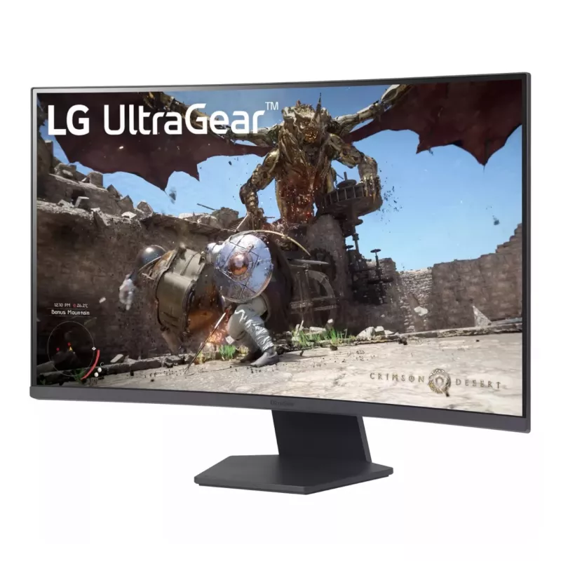 LG UltraGear 32GS60QC-B monitor gaming 31,5