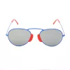 LGR AGADIR-BLUE08 Gafas de sol unisex montura Havana lentes azules 54/20/145 mm